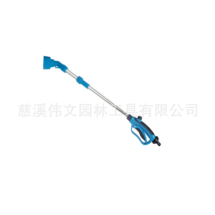 园林浇花高压长杆喷水枪 浇水长杆喷头 多功能伸缩喷枪洗车水枪