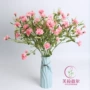 高仿真婚礼布置酒店绢花