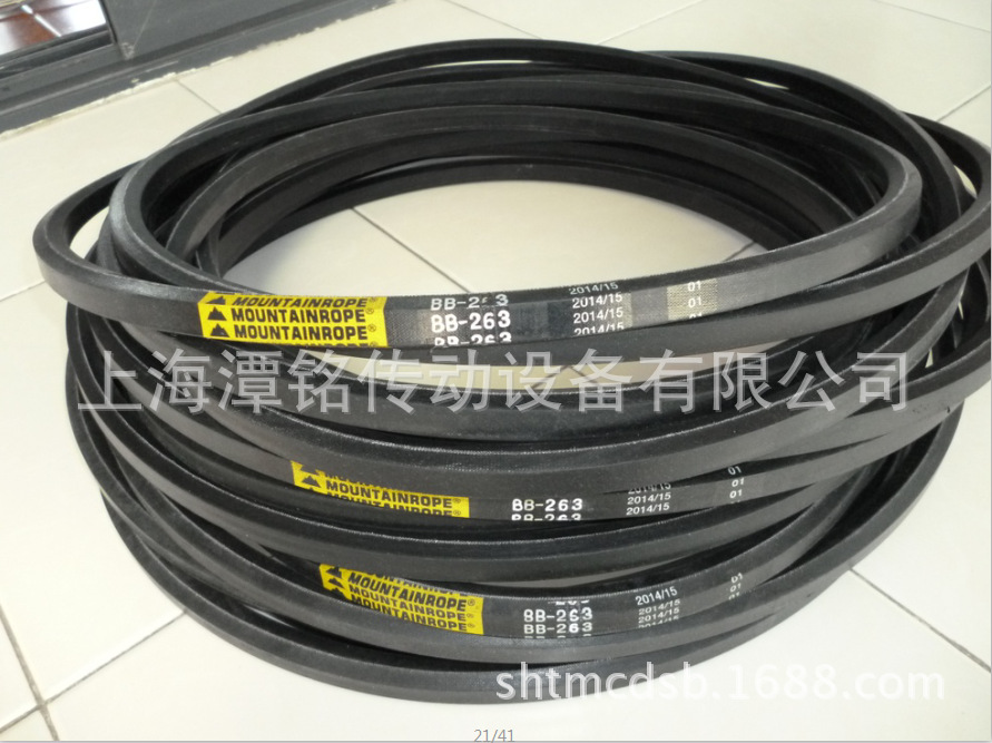 供应 AA BB CC型六角带、普通双面V带、橡胶材质六角带。传动带