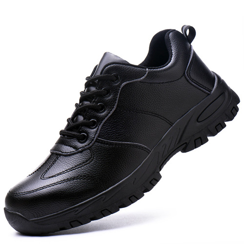 Labor protection shoes for men, anti-smash, anti-puncture, winter waterproof, anti-slip, wear-resistant steel toe safety shoes, factory direct sales