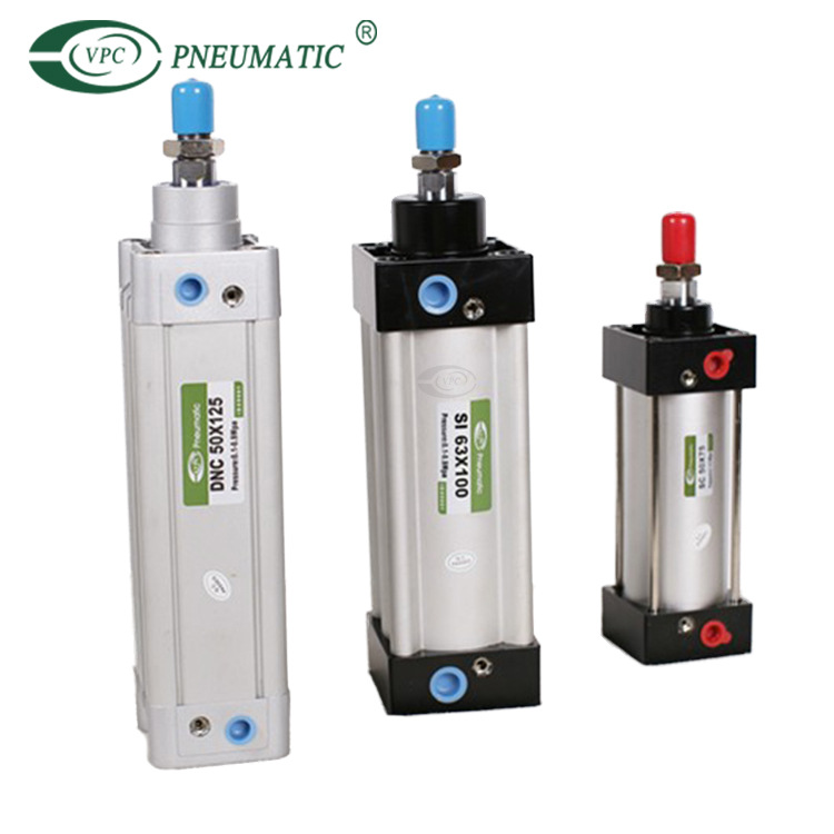 亚德客方缸SI系列气缸米字型气缸SI32/50/100/125/200缸径气缸