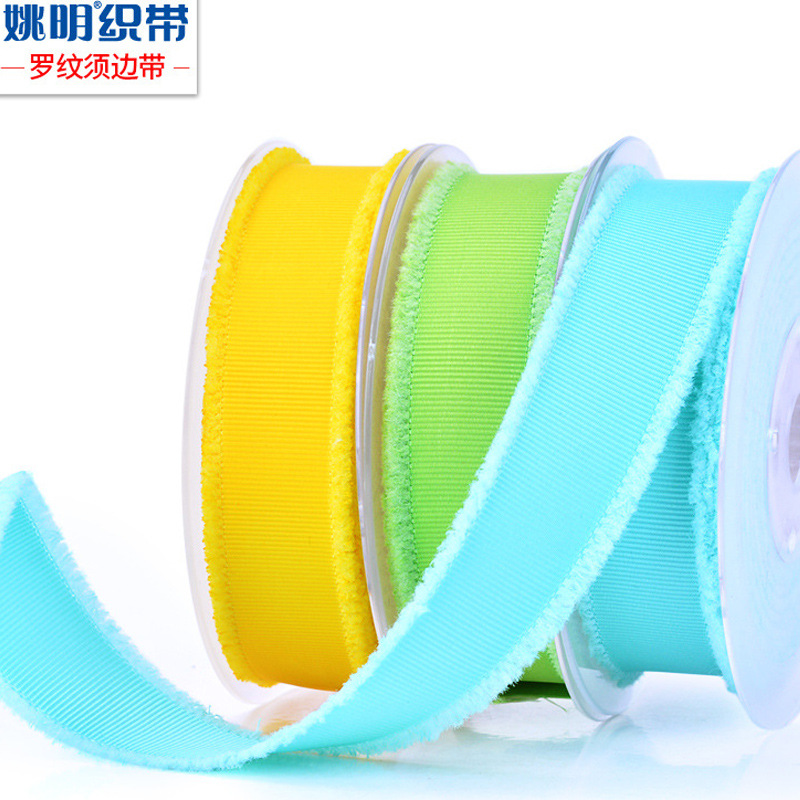 Cinta de satén con flecos, accesorios textiles para ropa, cinta con flecos para ramos, decoración para zapatos y sombreros, cinta para accesorios de cabello DIY.