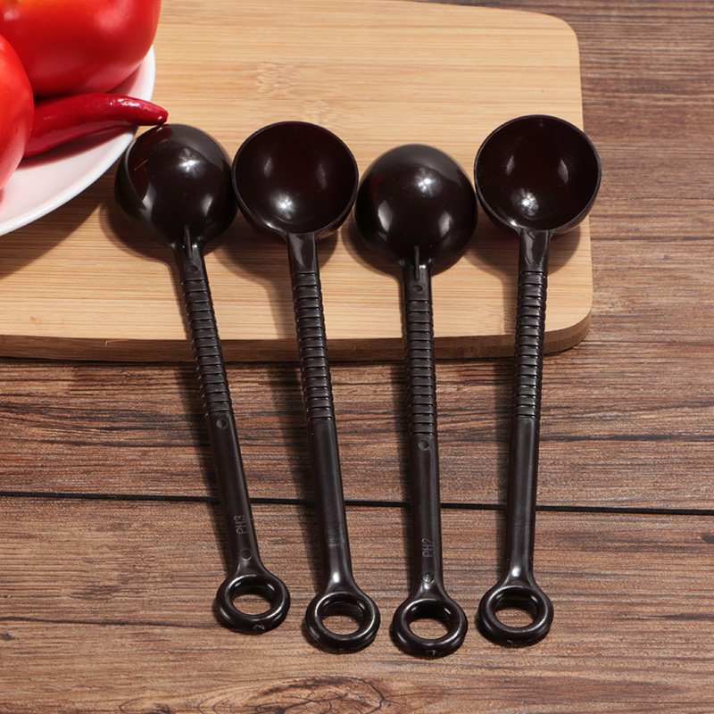 Precision Fruit Powder Spoon for Milk Tea, Long-Handled Coffee Special Plastic 10g Measuring Spoon, Spoon, Coffee Spoon