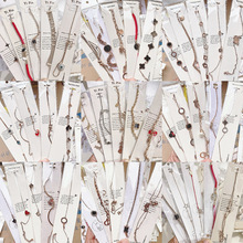 热卖夏季欧美时尚简约钛钢不锈钢手链玫瑰金不褪色手镯饰品批发女