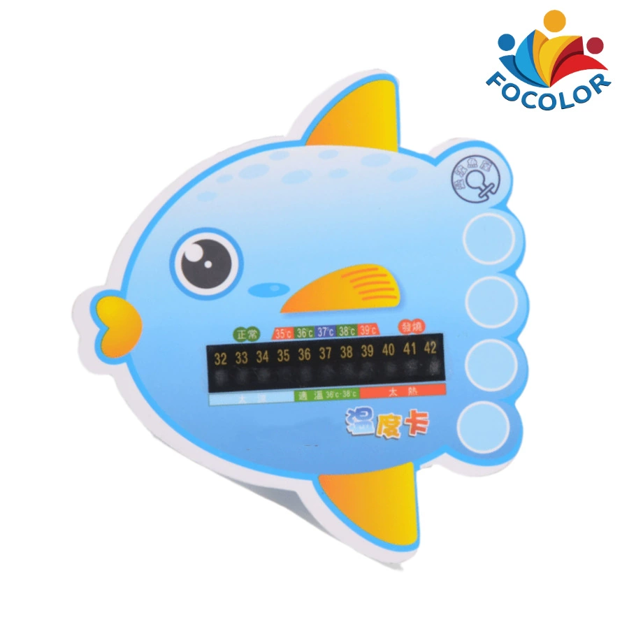 Поставка детской ванны измерительная карта температуры обесцвечивание температуры воды измеритель температуры pp/pvc пластиковый мультфильм термометр