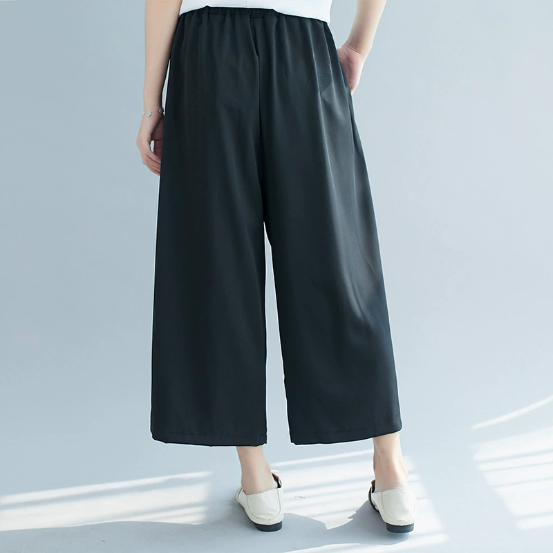 Брюки для отдыха, для полных дам, oversize, облегающие