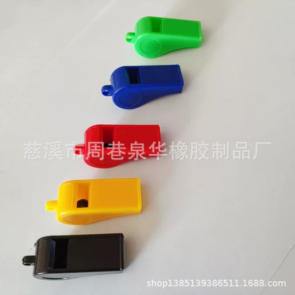 Factory Direct Sales!plastic Colorful Whistle ABS Thickeneded Ultrasonic Bonding