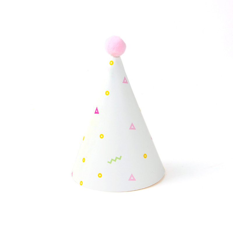 Fábrica directa decoración de la torta de alto grado negro oro rosa oro lentejuelas bola niños adultos fiesta cumpleaños sombrero