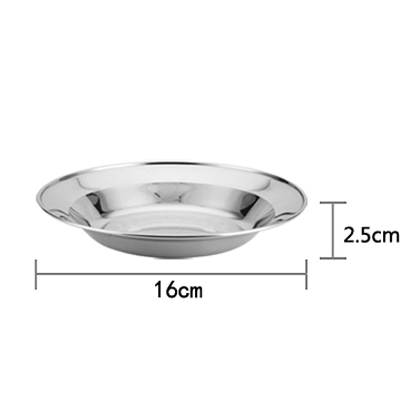 두꺼운 접시 16cm 깊이 2.5cm