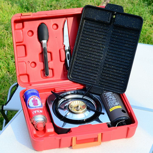 Jinyu card stove camping gas gas gas stove portable outdoor equipment picnic supplies outdoor stove