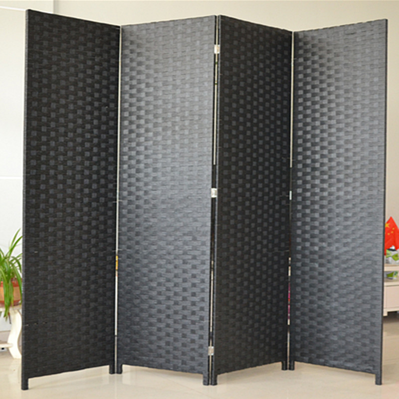 Factory direct foreign trade original single paper rope hand-woven double-sided partition screen