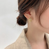 South Korean silver needle, advanced goods, sophisticated earrings, silver 925 sample, high-quality style, 2023
