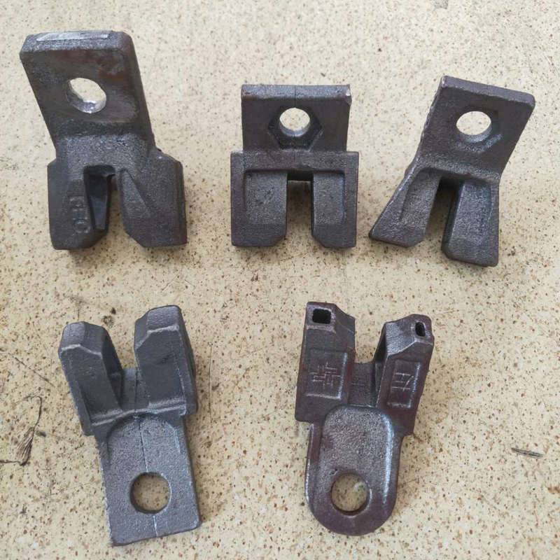 厂家批发圆盘脚手架横杆头斜杆连接头 可供出口圆盘脚手架插头