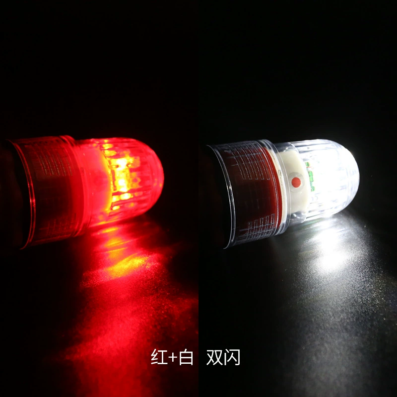 Two-color flashing LED underwater lights, electronic indicator lamp, 3v