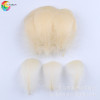 Windwater manufacturer currently sells multi -color loose root goose hair, horsescar dragon color wave ball handmade DIY spot optional