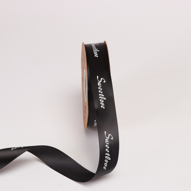 2,5 cm cinta de impresión de cinta inglesa ramo de cinta de lazo envuelto flor cinta flor material de embalaje al por mayor