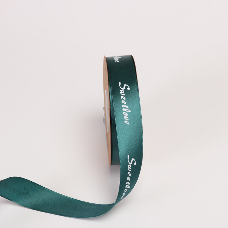 2,5 cm cinta de impresión de cinta inglesa ramo de cinta de lazo envuelto flor cinta flor material de embalaje al por mayor