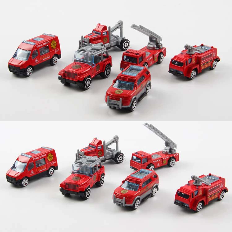 星源达 Alloy car, car model, toy car, metal transport, police