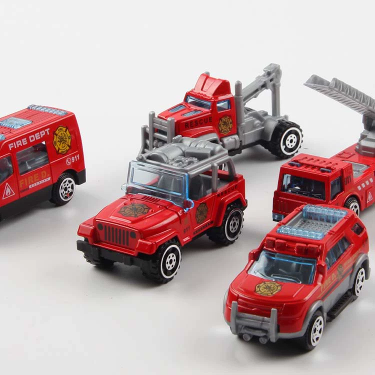 星源达 Alloy car, car model, toy car, metal transport, police