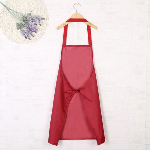 Hand-wiping apron waterproof and dirty home kitchen cooking apron Korean version creative cute bear hanging neck hand towel apron