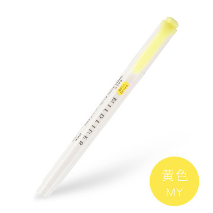 Cebra japonesa Evangelio resaltador limitado WKT7 pluma de marcado de luz pluma de marcado de doble cabeza Mildliner