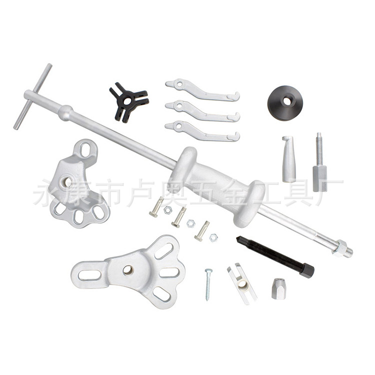 Automóvil cubo de la rueda cojinete desmontaje herramienta hoja de metal deslizante martillo hoja de metal herramienta rueda cubo tirando caballo semi-eje deslizante martillo extractor