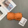 Tube top for elementary school students, wireless bra, teen girl bra, internet celebrity, beautiful back