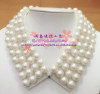 Brand false collar from pearl, necklace, accessory, wholesale, European style