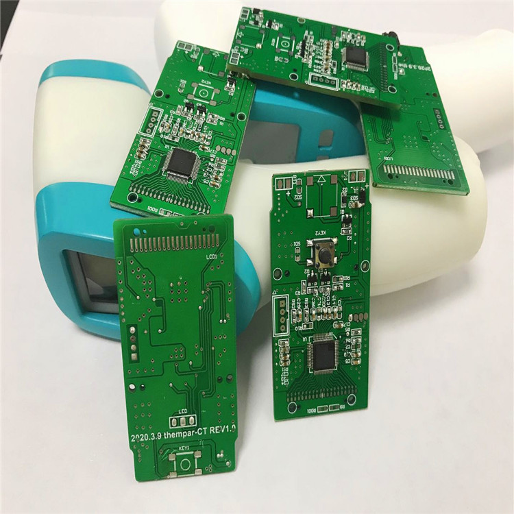 数显体温计芯片非接触额温枪、非测温电路板线路板