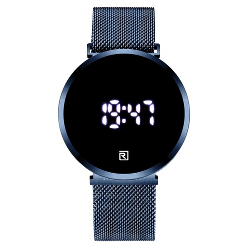 Reward foreign trade LED watch touch screen digital display electronic watch luminous waterproof multifunctional student watch