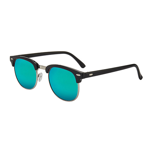 3016 Polarized Sunglasses Half-frame Rice Nail Polarized Mirrors Retro Photochromic Mirrors Men's and Women's Polarized Sunglasses