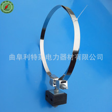 光缆金具 ADSS光缆杆用引下线夹 1.2米钢带引下线夹厂家生产