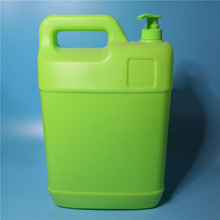 8L洗洁精瓶泵头两用8公斤塑料方桶按压泵头洗衣液壶化工日化瓶