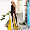Summer dress, long skirt, city style, European style, loose fit