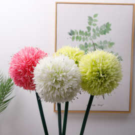 仿真葱球花 客厅室内仿真花球装饰家居 精品摆件花艺批发葱球假花