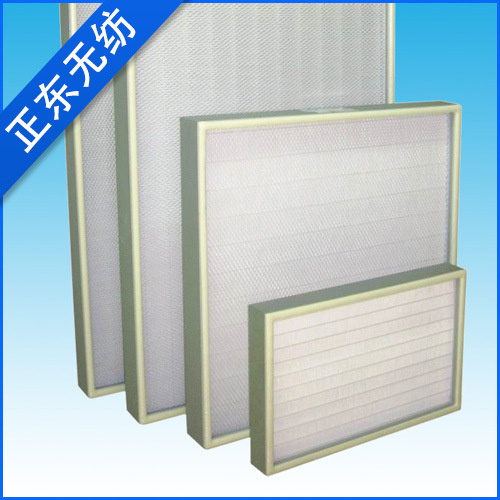 空气过滤棉 供应高效无隔板空气过滤器框式