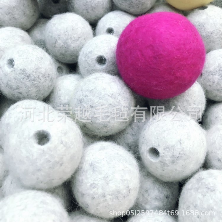 喵星人玩具羊毛毡球 猫咪猫捉薄荷毛毡球 猫玩具逗猫