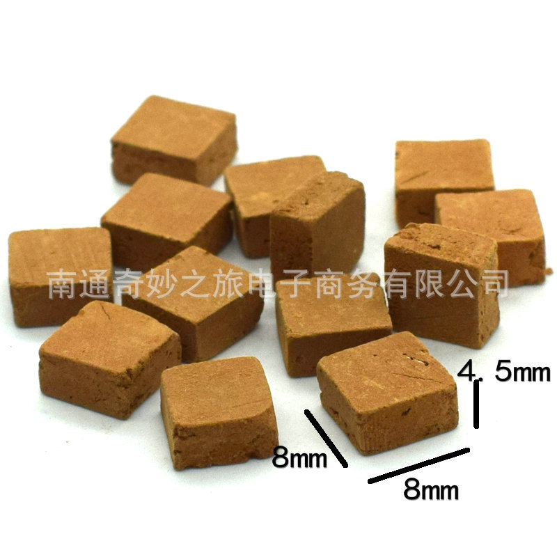 Modelo ladrillo juguete micro vista 1 A 16/35 mini ladrillo hecho a mano DIY arena Mesa edificio