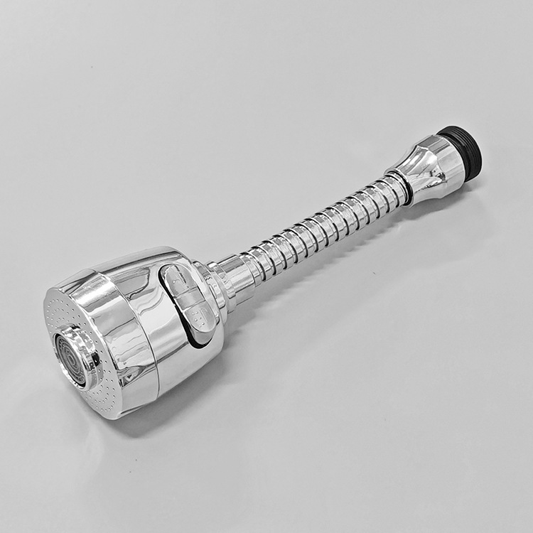 Shower Room Special Faucet Rotating Bubbler Extender Water-Saving Filter Booster Nozzle Anti-Splash Shower Head