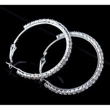 欧美流行饰品批发镶钻夸张大耳圈民族风复古耳环女耳扣