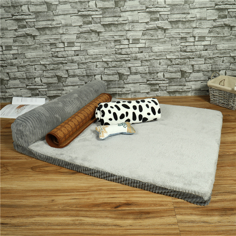 Fábrica directa perro sofá desmontable y lavable perrera grande, mediano y pequeño perro estera cama mascota suministros al por mayor