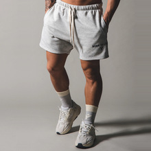 LYFT男士健身夏季短裤男运动休闲棉五分裤跑步训练中裤一件代发