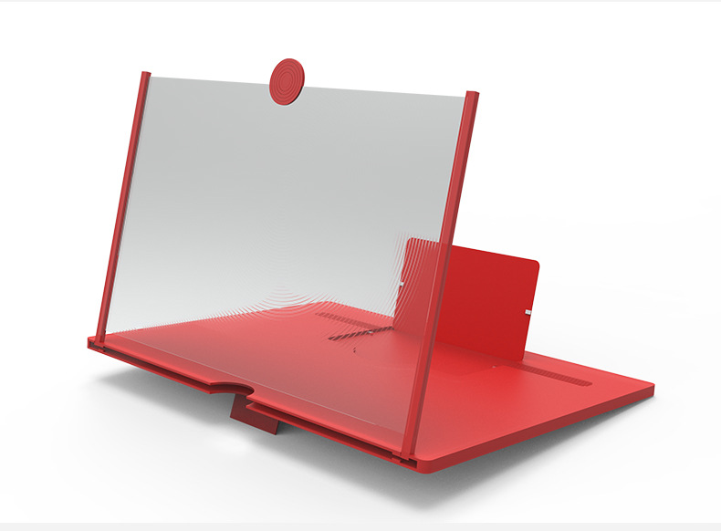 Video Amplificador de pantalla de teléfono móvil de 14 pulgadas Extracción creativa Amplificador de soporte de lupa de teléfono móvil 3D