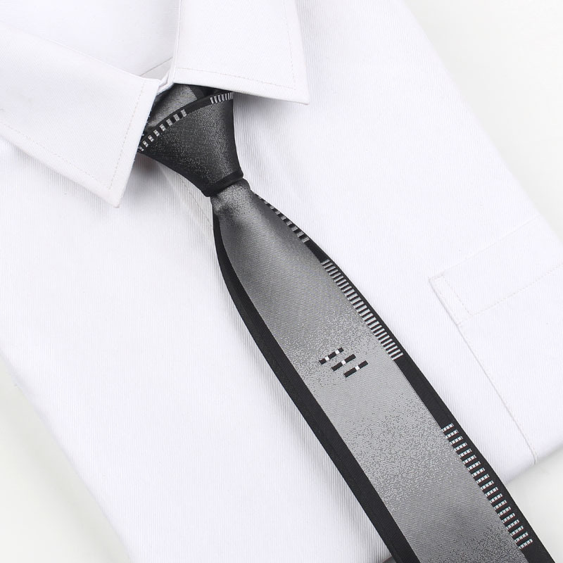 Corbata de moda para hombres de estilo coreano 6cm posicionamiento en forma de flor corbata estrecha ropa formal hombres de negocios corbata profesional collar de boda