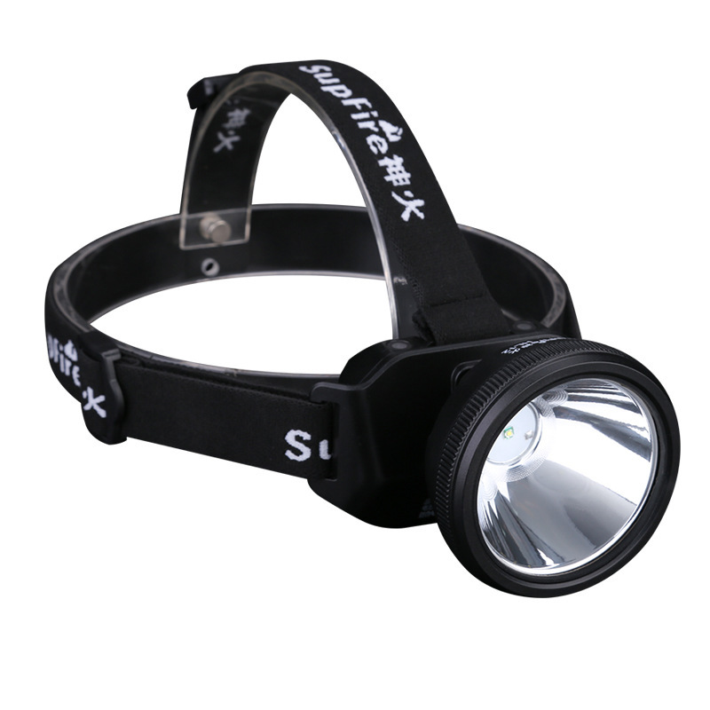 Shenhuo SUPERFIRE faro LED al por mayor luz fuerte de largo alcance faro resalte Faro de inducción ajustable HL12