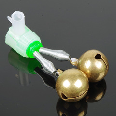 Wholesale Factory Fishing Rod Alarm, Rotating Copper Bell, Colorful Casting Rod Fishing Bells, Fishing Gear Accessories