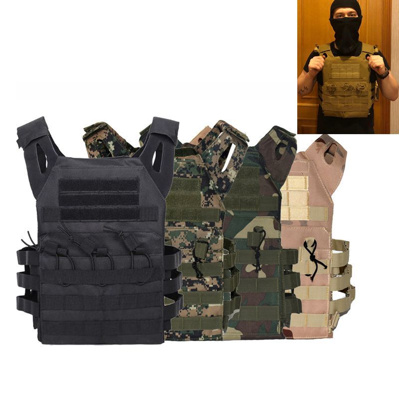 Factory Direct Sales Tactical Equipment Jpc Lightweight Vest Multi-Functional Stab-Proof Clothing Military Fan Camouflage Vest