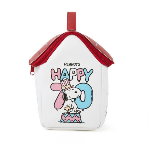 Japanese magazine appendix new puppy house style portable storage bag large capacity toiletry bag