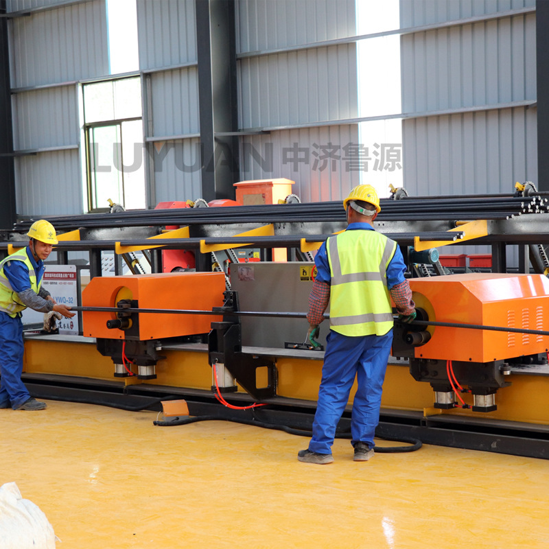 厂家供应数控双机头钢筋弯曲中心机立式两机头弯曲中心