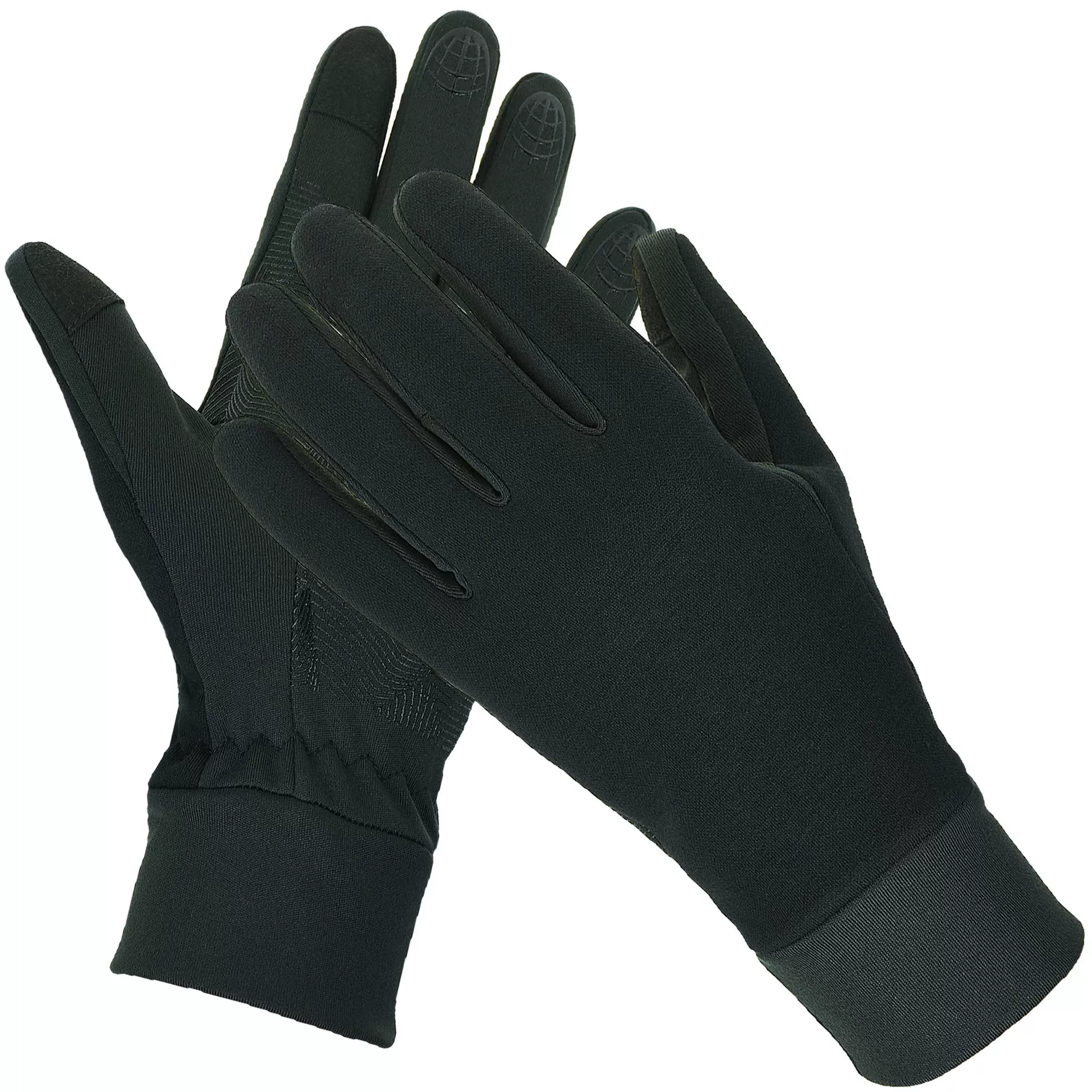 加绒摩托车电动车自行车骑行防滑跑步运动触屏玩手机手套山地车